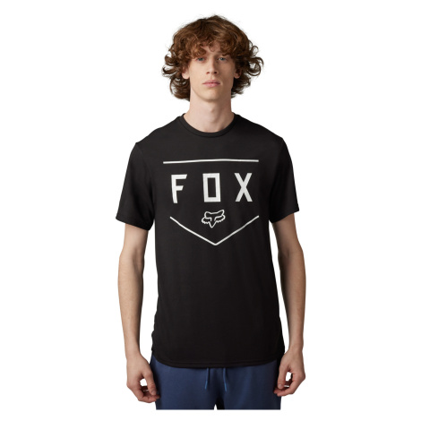 Tričko Fox Shield Ss Tech Tee černá