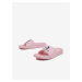 Světle růžové dámské pantofle Converse All Star Slide