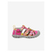Žluto-růžové holčičí sandály Keen