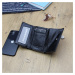 Dámská kožená malá peněženka Gregorio Glassidy, černá
