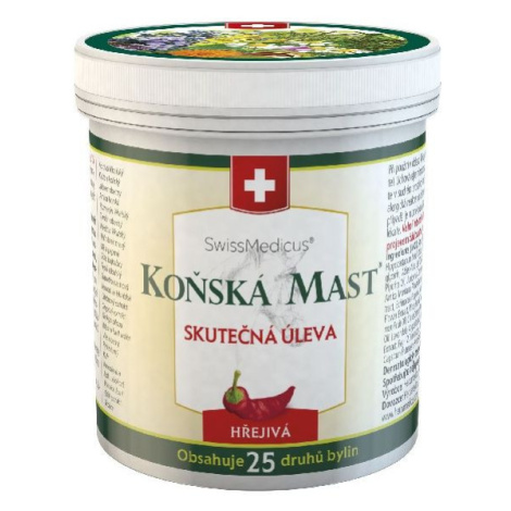 SwissMedicus Koňská mast hřejivá 250 ml