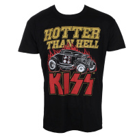 Tričko metal pánské Kiss - Hotter Than Hell - HYBRIS - ER-1-KISS008-H69-5-BK