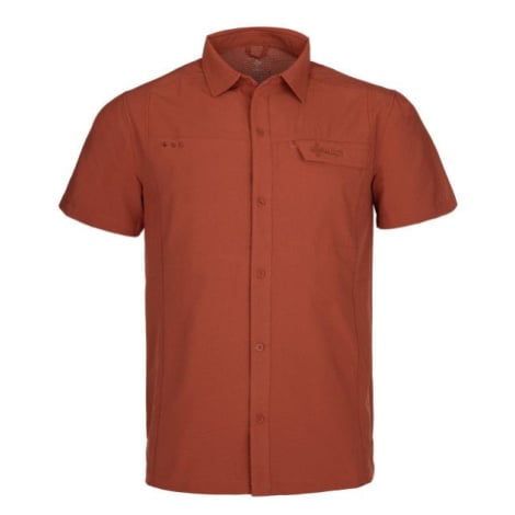 Pánská outdoorová košile Bombay-m tmavě červená - Kilpi
