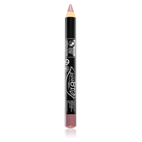puroBIO Cosmetics Pencil Lipstick multifunkční tužka na oči, rty a tváře odstín 24 Pink Rossetto