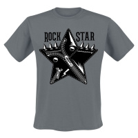 Zábavné tričko Rockstar Tričko šedá