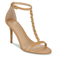 Lauren Ralph Lauren KATE-SANDALS-HEEL SANDAL Béžová