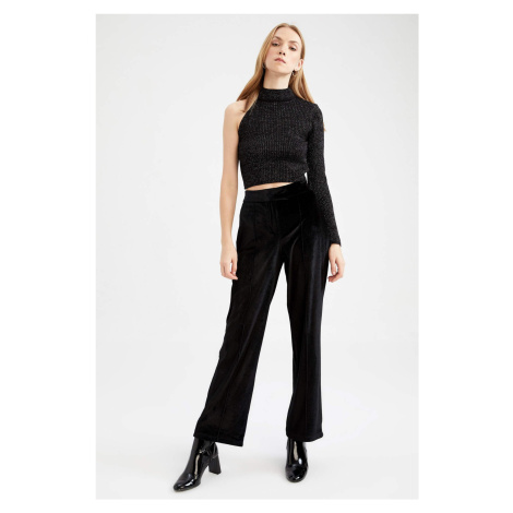 DEFACTO Wide Leg Corduroy Trousers