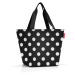 Nákupní taška přes rameno Reisenthel Shopper M Dots white