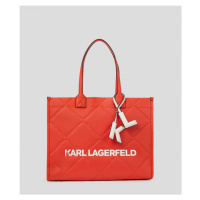 Kabelka karl lagerfeld k/skuare embossed lg tote červená