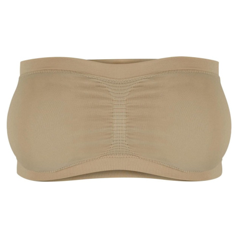 Urban Classics Ladies Pads Bandeau Dámský top khaki