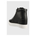 Sneakers boty Calvin Klein Jeans Hidden Wedge Cupsole Laceup , černá barva