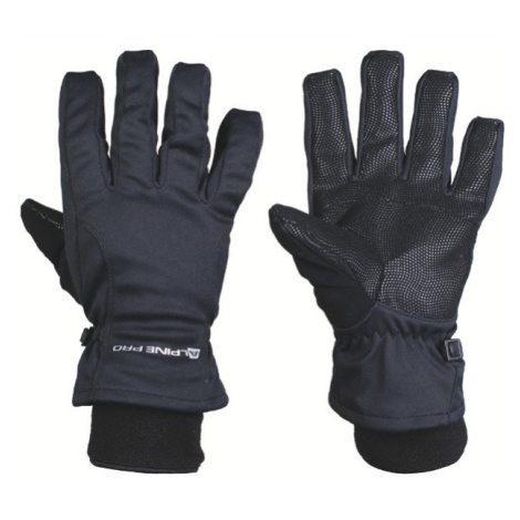 Alpine Pro Kahug Unisex lyžařské rukavice UGLB006 černá