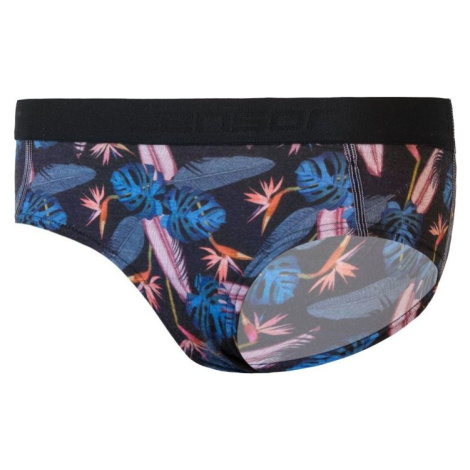 Dámské kalhotky SENSOR Merino impress černá/floral