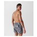 Plavky karl lagerfeld abstract aop short boardshorts černá