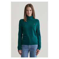 ROLÁK GANT EXTRAFINE LAMBSWOOL ROLLNECK DEEP FOREST