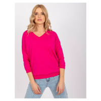 FUCHSIOVÁ BASIC HALENKA OLIVIA --FUCHSIA PINK Tmavě růžová