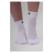 NEBBIA - Ponožky sportovní střední délka UNISEX 130 (white) - NEBBIA