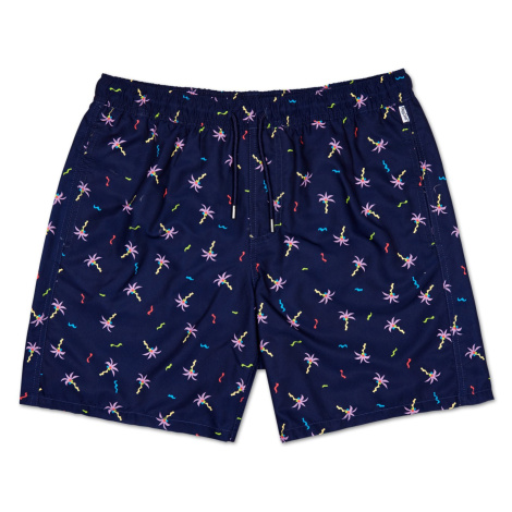 Confetti Palm Long Swim Shorts