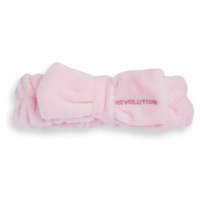 Revolution Skincare Pretty Pink Bow Čelenka 1 kus