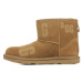 UGG Classic Mini Scatter Graphic Kids Hnědá