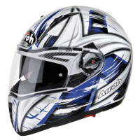 AIROH Pit One XR Roller PTXRO18 helma integral bílá/modrá/černá