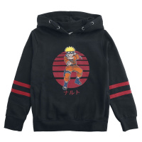 Naruto Kids - Sun Naruto detská mikina s kapucí černá