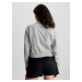 Dámská mikina Lounge Sweatshirt CK96 000QS6942EP7A šedá - Calvin Klein