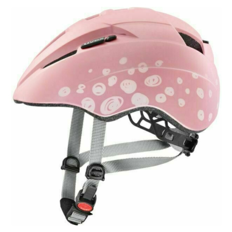 UVEX Kid 2 CC Pink Polka Dots Dětská cyklistická helma