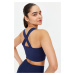 Trendyol Dark Navy Seamless/Seamless Light Support/Shaping Knitted Sports Bra