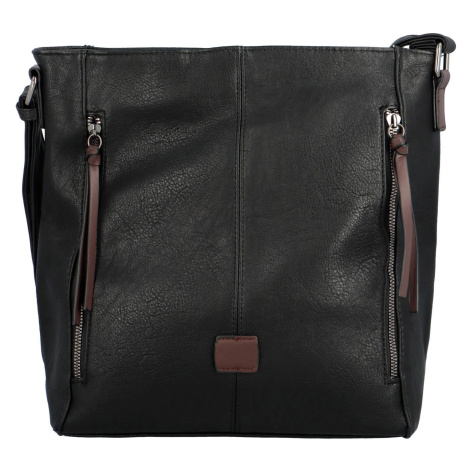 Trendy dámská crossbody Carys, černá