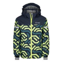 Chlapecká lyžařská bunda Kilpi ATENI-JB tmavě zelená