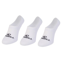 O'Neill FOOTIE 3PK Unisex ponožky, bílá, velikost
