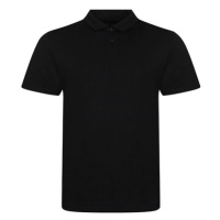 Just Polos Pánská polokošile JP001 Solid Black