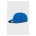 Čepice Lacoste modrá barva, hladká