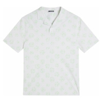 J.Lindeberg Resort Regular Fit Shirt Print White Sphere Dot