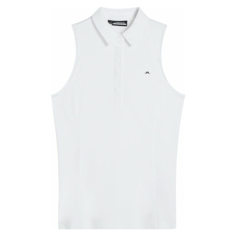 J.Lindeberg Dena Sleeveless Golf Top White Polo košile