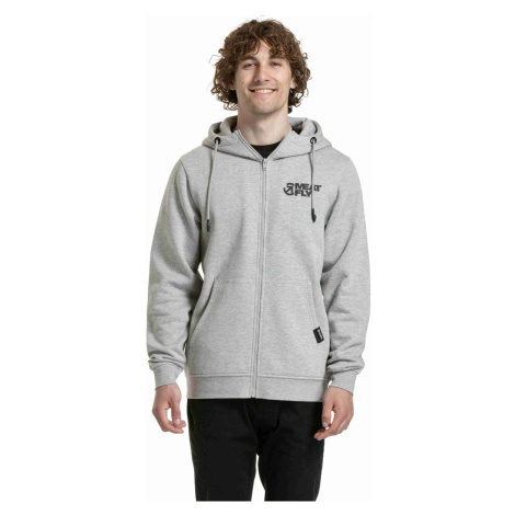 Meatfly pánská mikina Cooper Grey Heather | Šedá