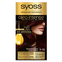 SYOSS Oleo Intense Barva na vlasy 3-22 Půlnoční bordó