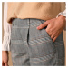 Blancheporte 7/8 kalhoty s glenčekovým potiskem béžová/zelená