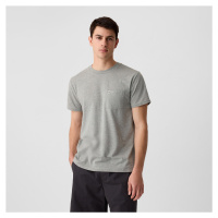 Tričko GAP Logo Pocket Tee Grey Heather