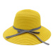 Dámský letní klobouk Blanche žlutý