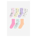 H & M - Ponožky 7 párů - tyrkysová