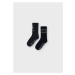 2 pack froté ponožek s protiskluzem KOSMONAUT černé Mayoral