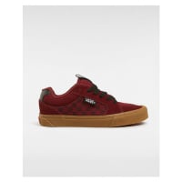 VANS Chukka Push Shoes Unisex Burgundy, Size