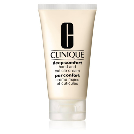 Clinique Deep Comfort™ Hand and Cuticle Cream hloubkově hydratační krém na ruce, nehty a nehtovo