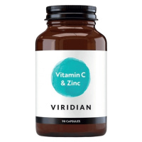 Viridian Vitamin C 500 mg + Zinc 90 kapslí