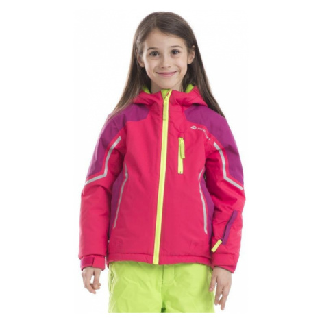 Dětská zimní bunda Alpine Pro ALIPIO - růžová