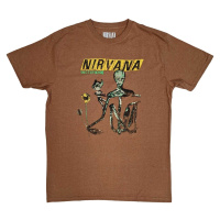 Nirvana Tričko Incesticide Unisex Brown