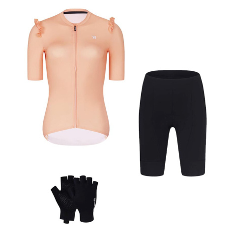 RIVANELLE Cyklistický mega set - ROMANCE - růžová/černá