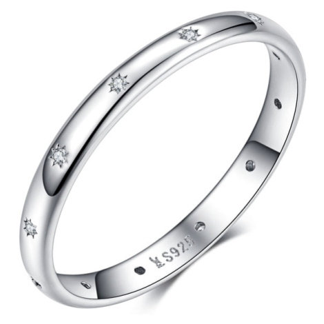 Minimalistický prsten s hvězdami LOAMOER